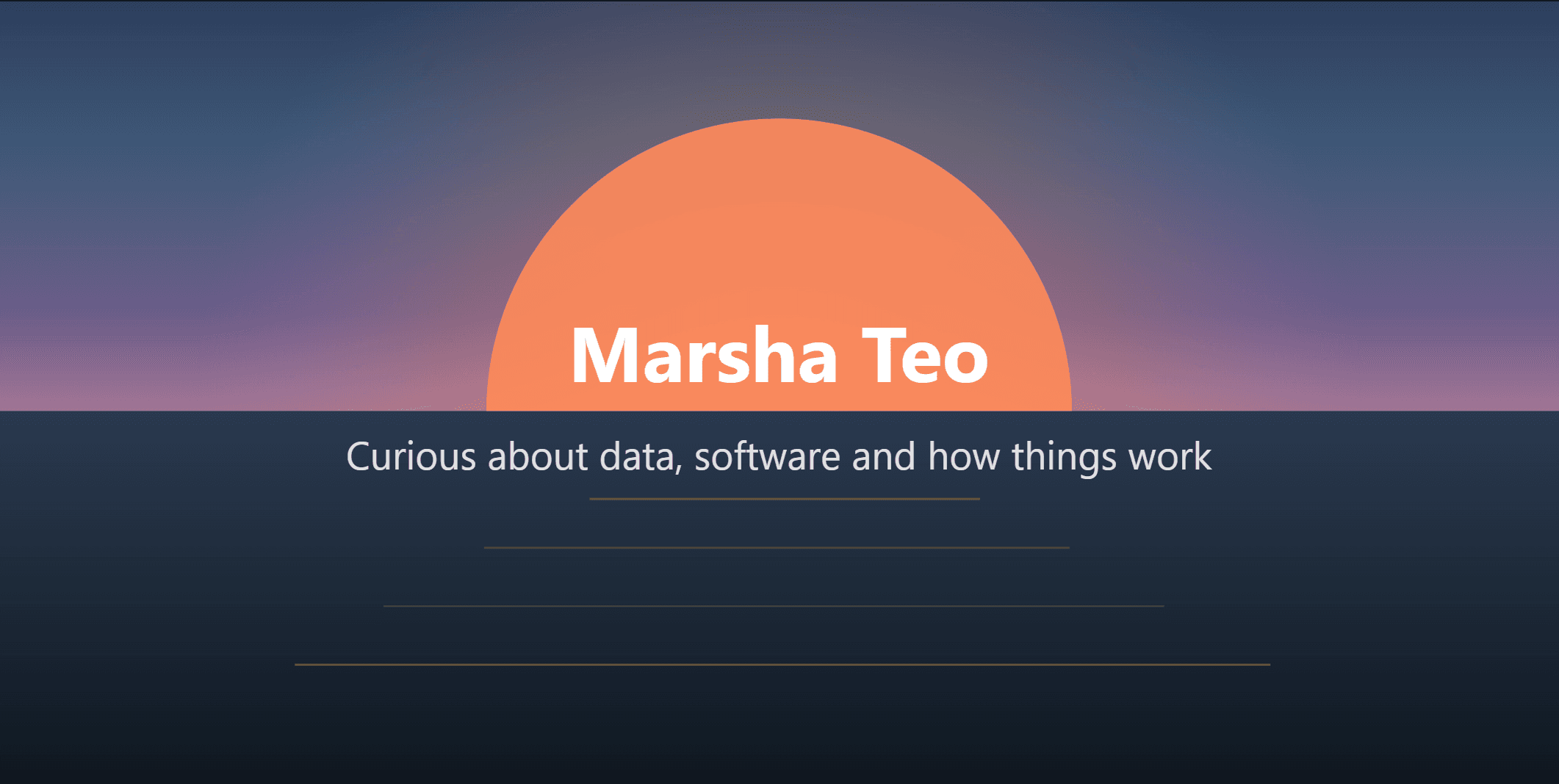 Portfolio Website — Projects and Technical Writing