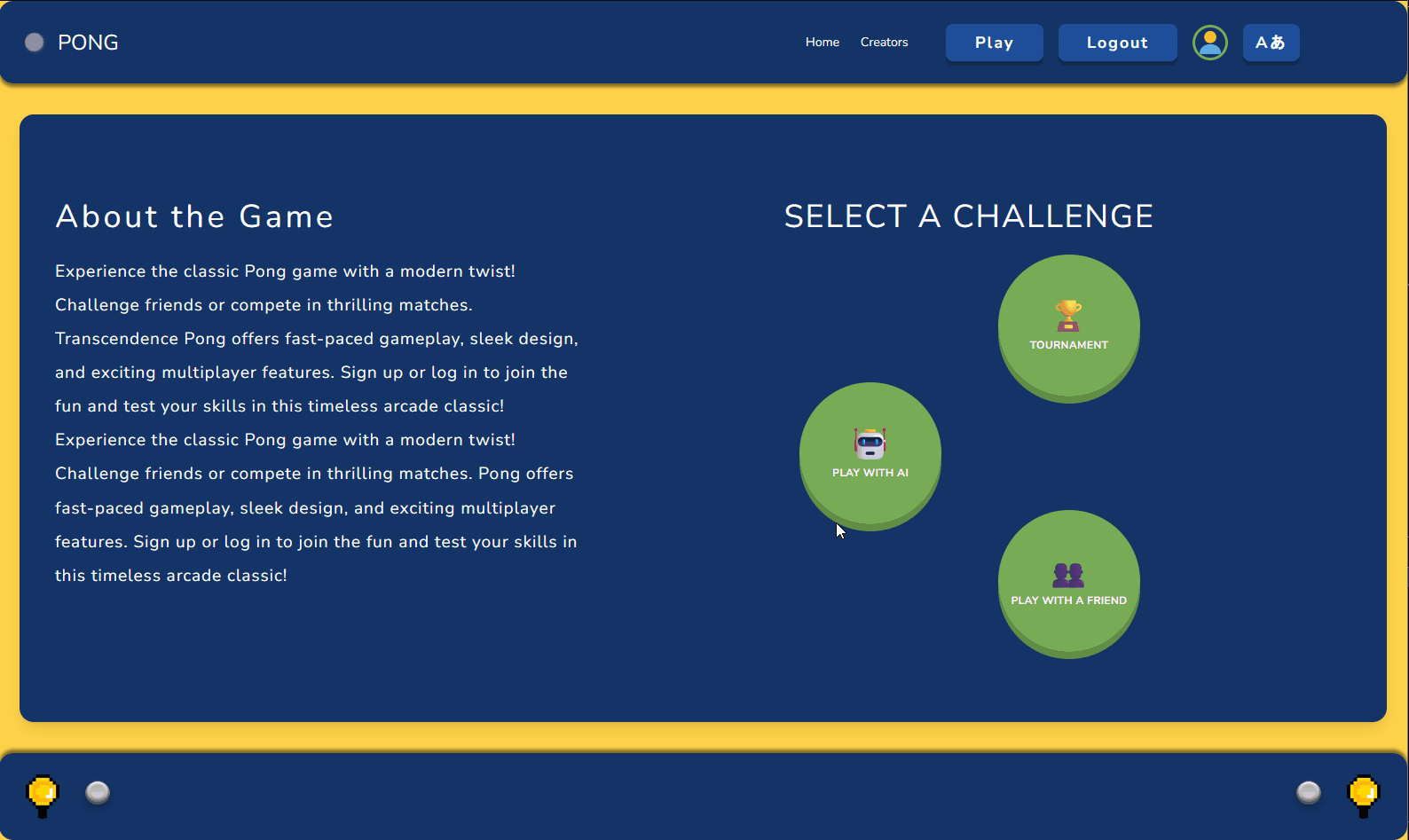 Real-time gameplay against an AI opponent